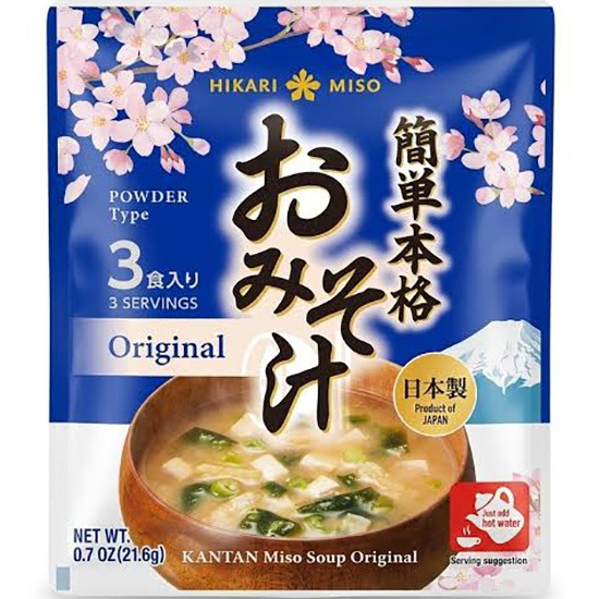 Hikari 即食原味味噌湯粉(3入)21.6g