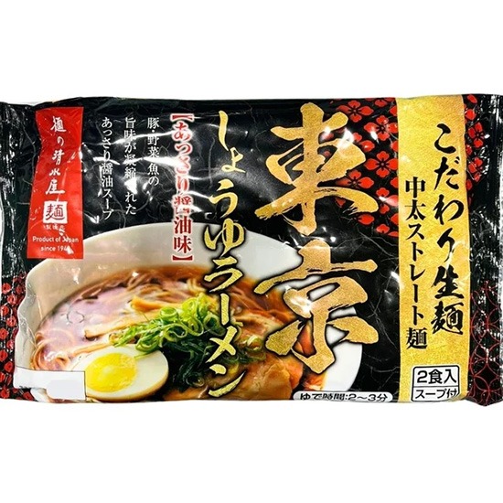 Shimizuya 經典醬油生拉麵(2人份)279g