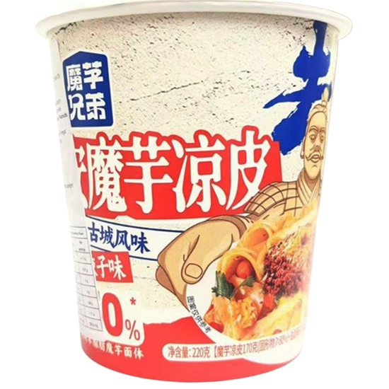 魔芋兄弟西安魔芋涼皮 油潑辣子味220g