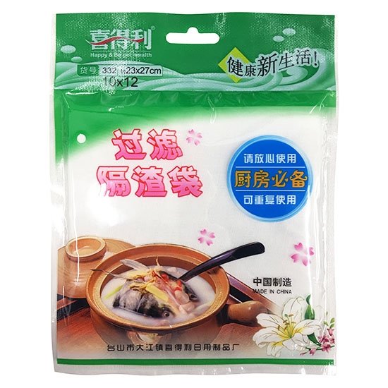 喜得利 過濾隔渣袋29x42cm