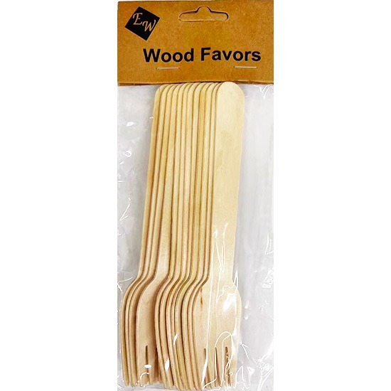 EW 一次性木製叉子