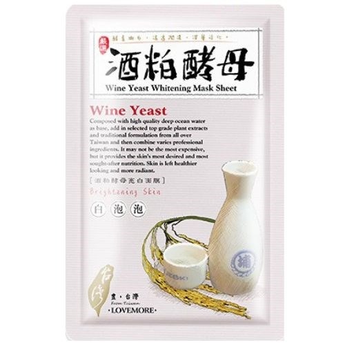 愛戀膜法 豐台灣 酒粕酵母蠶絲面膜(1片)