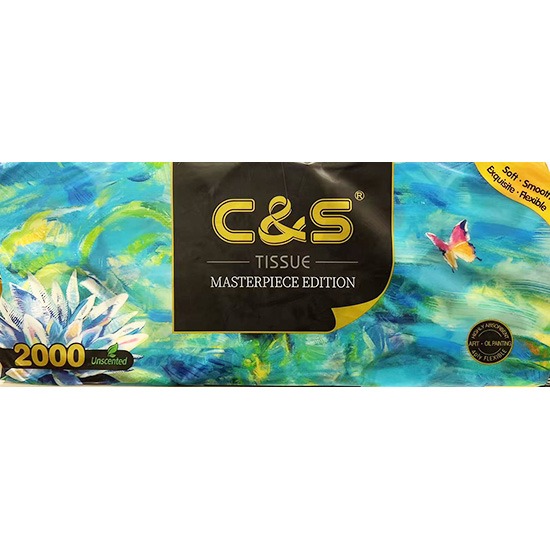 C&S 4層無香柔順衛生紙2000張(10卷)108mm*138mm