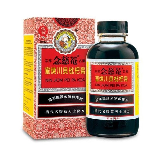 京都念慈菴 蜜煉川貝枇杷露150ml