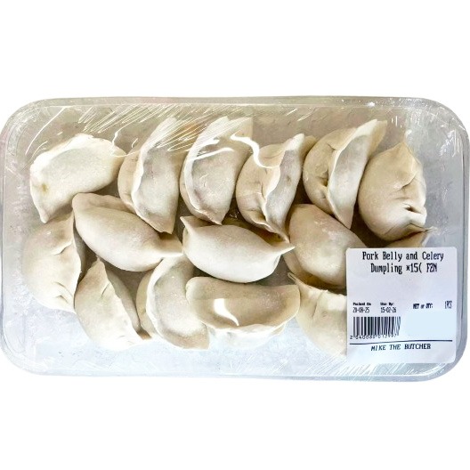 小滋生活 手工五花肉芹菜餃子15個