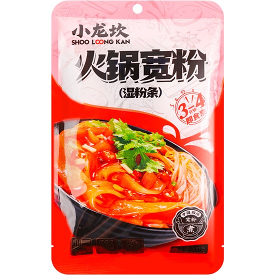 小龍坎 火鍋寬粉(濕粉條)200g