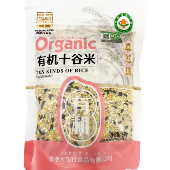 劉裕大東行 有機十穀米350g