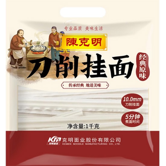 陳克明 經典原味刀削麵1000g