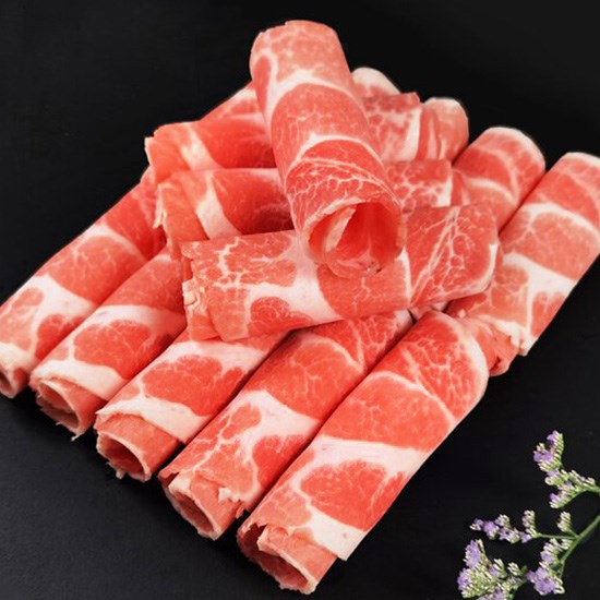 本地原切 豬梅頭火鍋肉片 400g