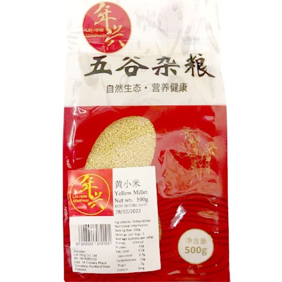 年興 黃小米500g