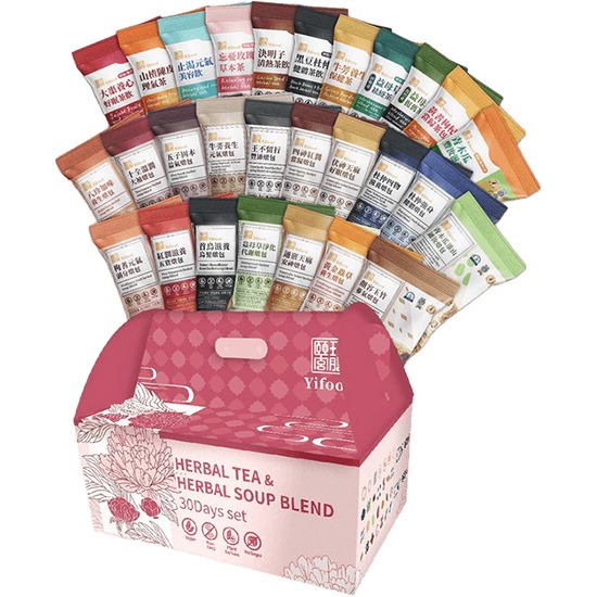 頤珍宮膳 產後坐月子調養30天套組-自然產版本