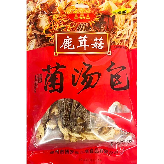 三塔 鹿茸菇菌湯包70g