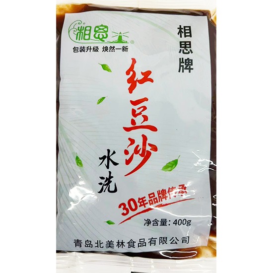 相思 水洗紅豆沙400g