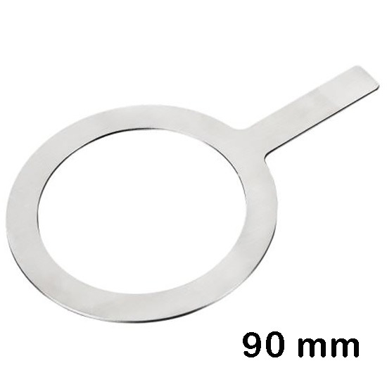 Bubbly Boba 不鏽鋼焦糖布蕾烤奶圈模具 90口徑