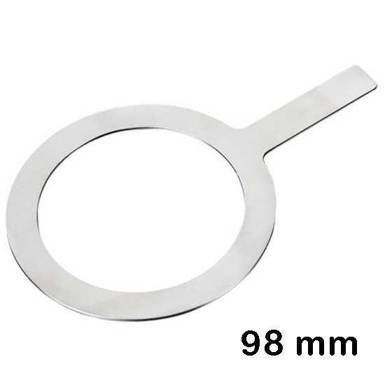 Bubbly Boba 不鏽鋼焦糖布蕾烤奶圈模具 98口徑