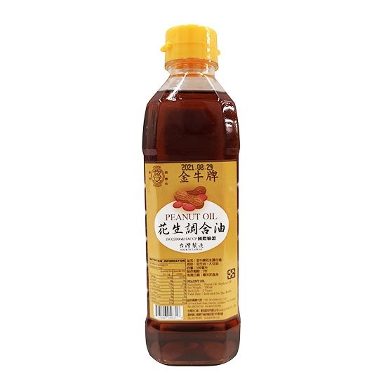 金牛 花生調合油500ml