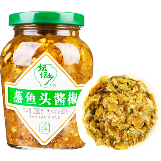 壇壇鄉 蒸魚頭醬椒280g