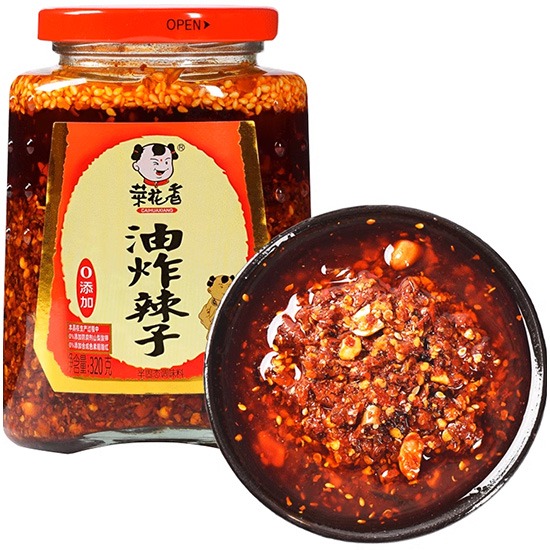 菜花香 油炸辣子320g