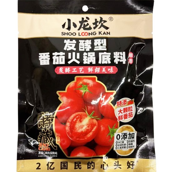 小龍坎 發酵型 顆粒番茄味火鍋底料240g