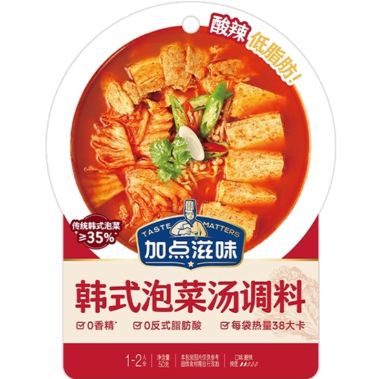 【賞味期06.01.2026】加點滋味 韓式泡菜湯調料50g