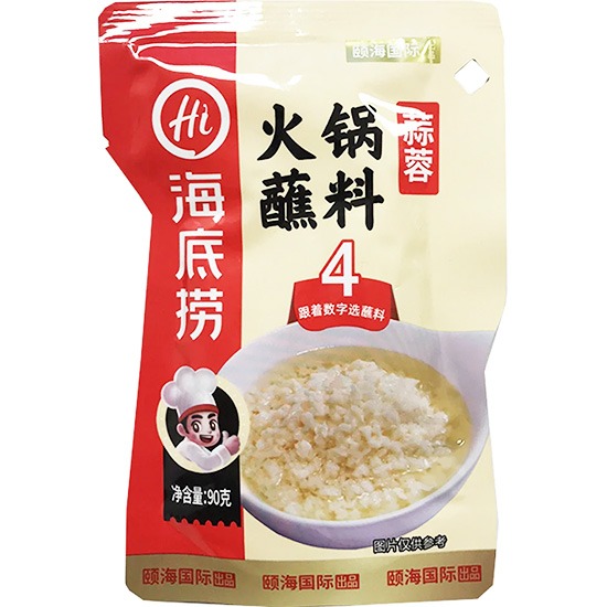 【賞味期05.11.2026】海底撈 蒜蓉味火鍋蘸料90g