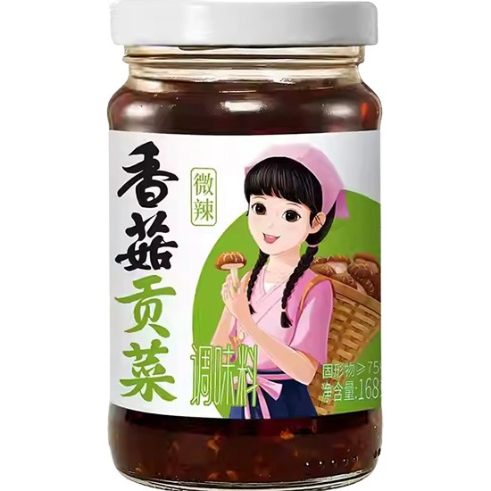 仲景 香菇貢菜醬230g