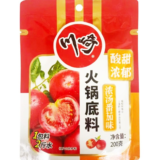 川崎 濃湯番茄味火鍋底料200g