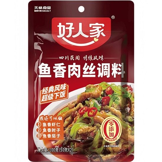 好人家 魚香肉絲調料100g