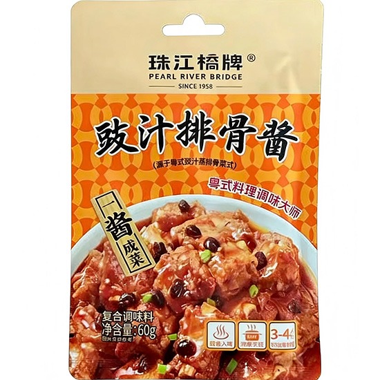 珠江橋牌 豉汁排骨醬60g