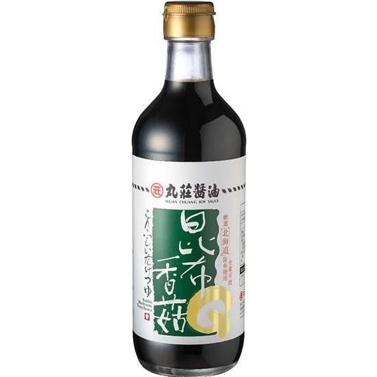 丸莊 昆布香菇和風露450ml