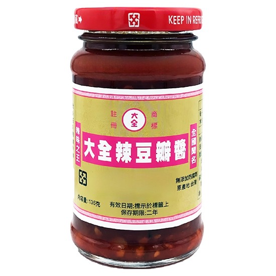 大全 辣豆瓣醬135g