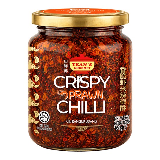 田師傅 香脆蝦米辣椒酥160g