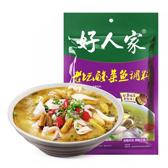好人家 老壇酸菜魚調料360g HRJ Pickle Cabbage Fish Seasoning 360g
