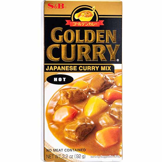 S&B 小咖喱塊(辣)92g