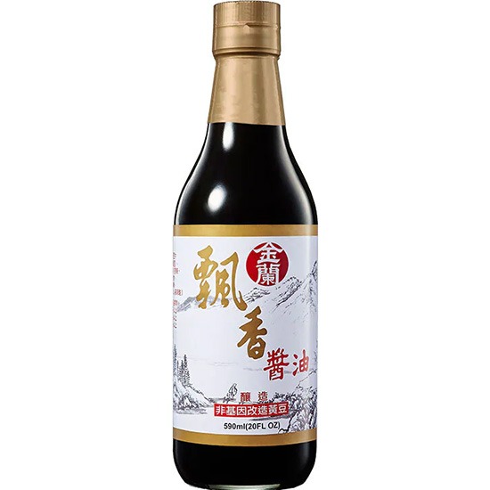 金蘭 飄香醬油590ml