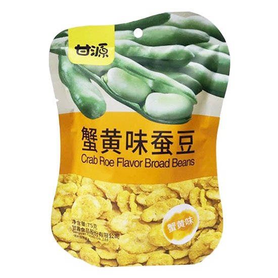 甘源牌 蟹黃味蠶豆75g