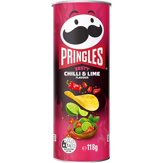 Pringles 青檸辣椒味薯片118g