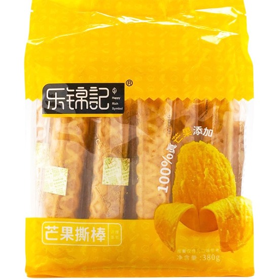 樂錦記 芒果味撕棒麵包380g
