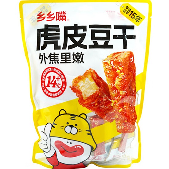 鄉鄉嘴 五香味虎皮豆乾120g