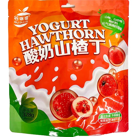 谷瑞滋 酸奶山楂丁328g
