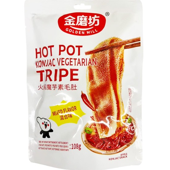 金磨坊 混合味火鍋魔芋素毛肚108g