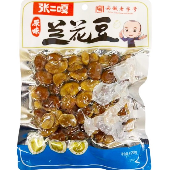 張二嘎 原味蘭花豆120g