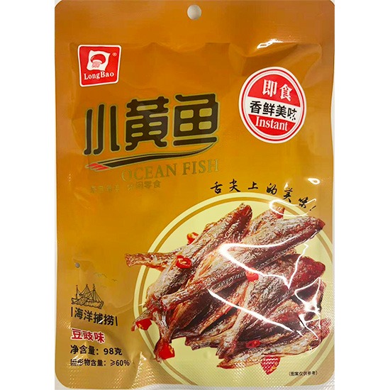 Longbao 即食豆豉味小黃魚98g