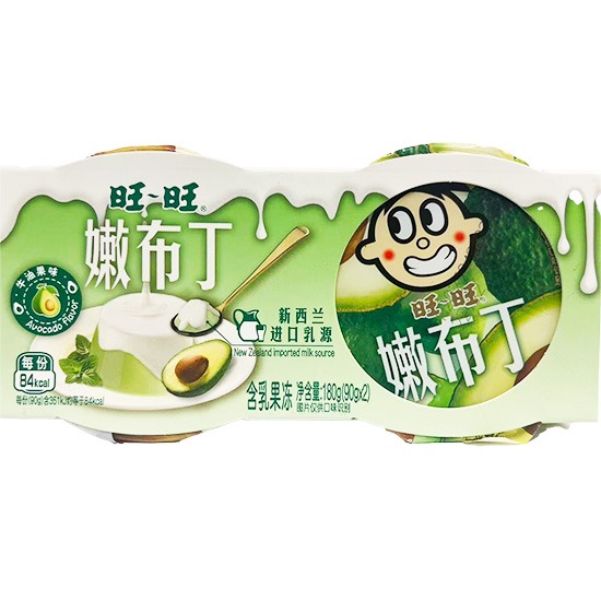 旺旺 牛油果味嫩布丁(2入)180g