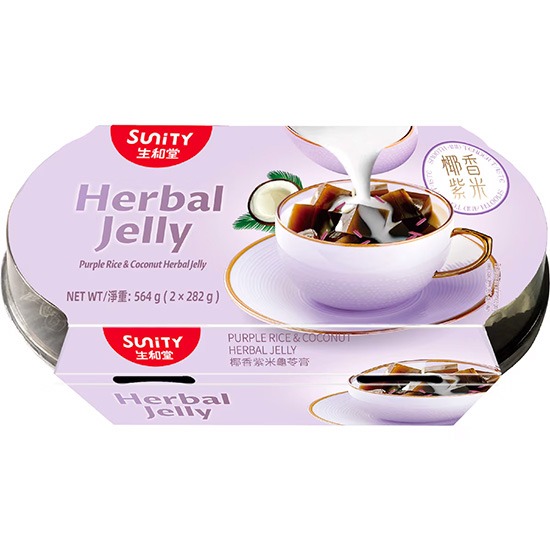 生和堂 椰香紫米龜苓膏(2入)564g