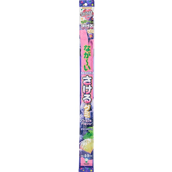 UHA 巨峰葡萄味長條撕撕軟糖32.9g