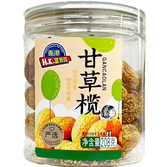 富新園 甘草欖(瓶)