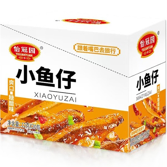 怡冠園 糖醋味小魚仔 (20p) 240g