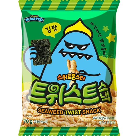 NTS 甜心怪獸海苔脆餅70g