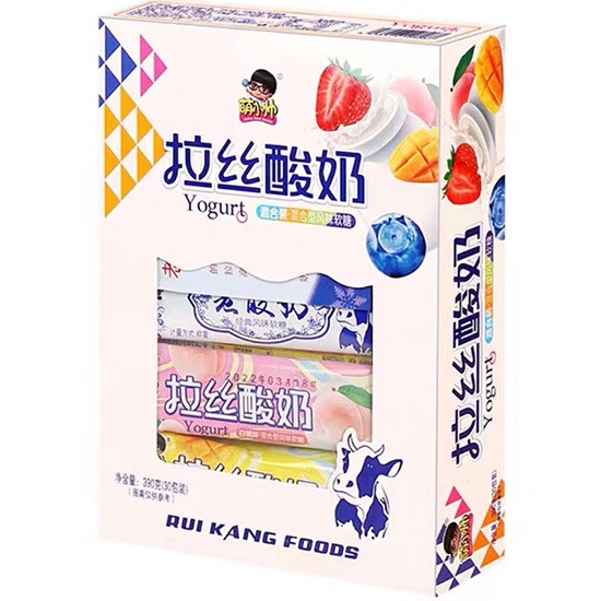 萌小帥 綜合味拉絲酸奶軟糖(30入)390g
